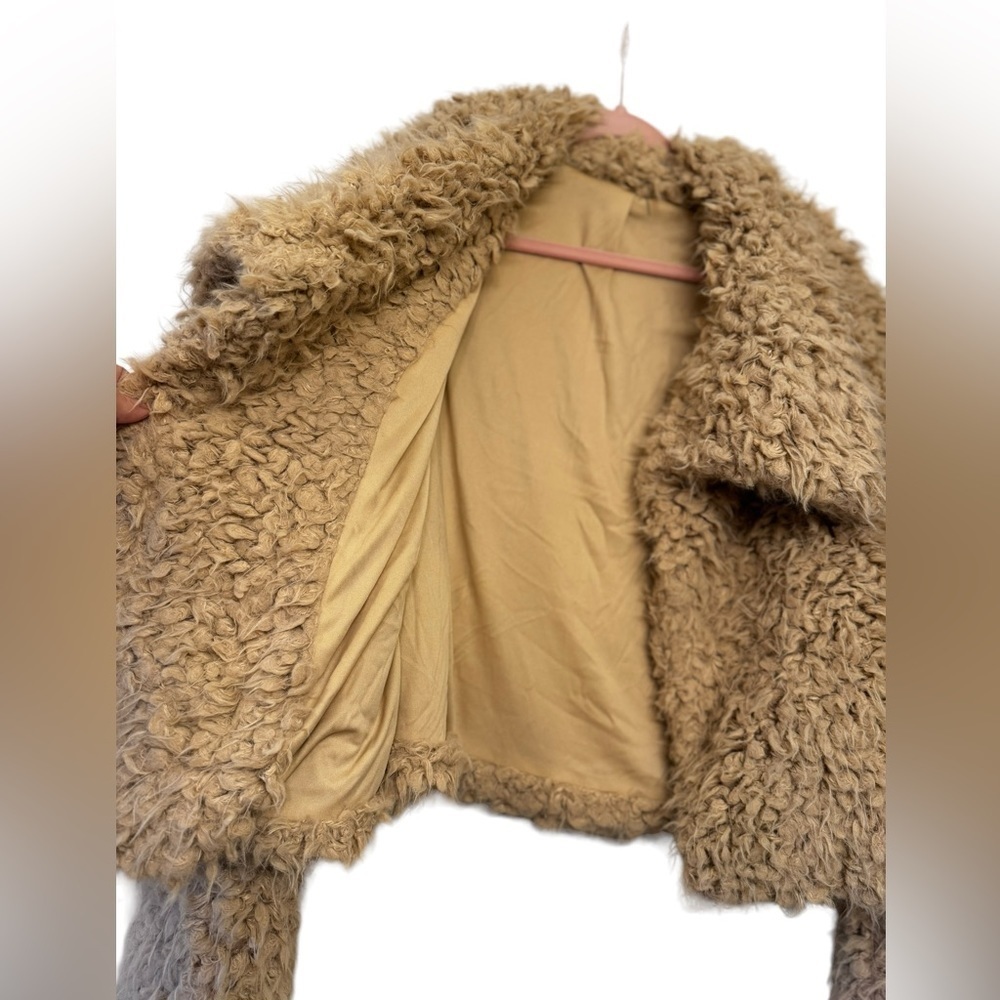Teddy Bear Fur Jacket - Picture 4 of 6